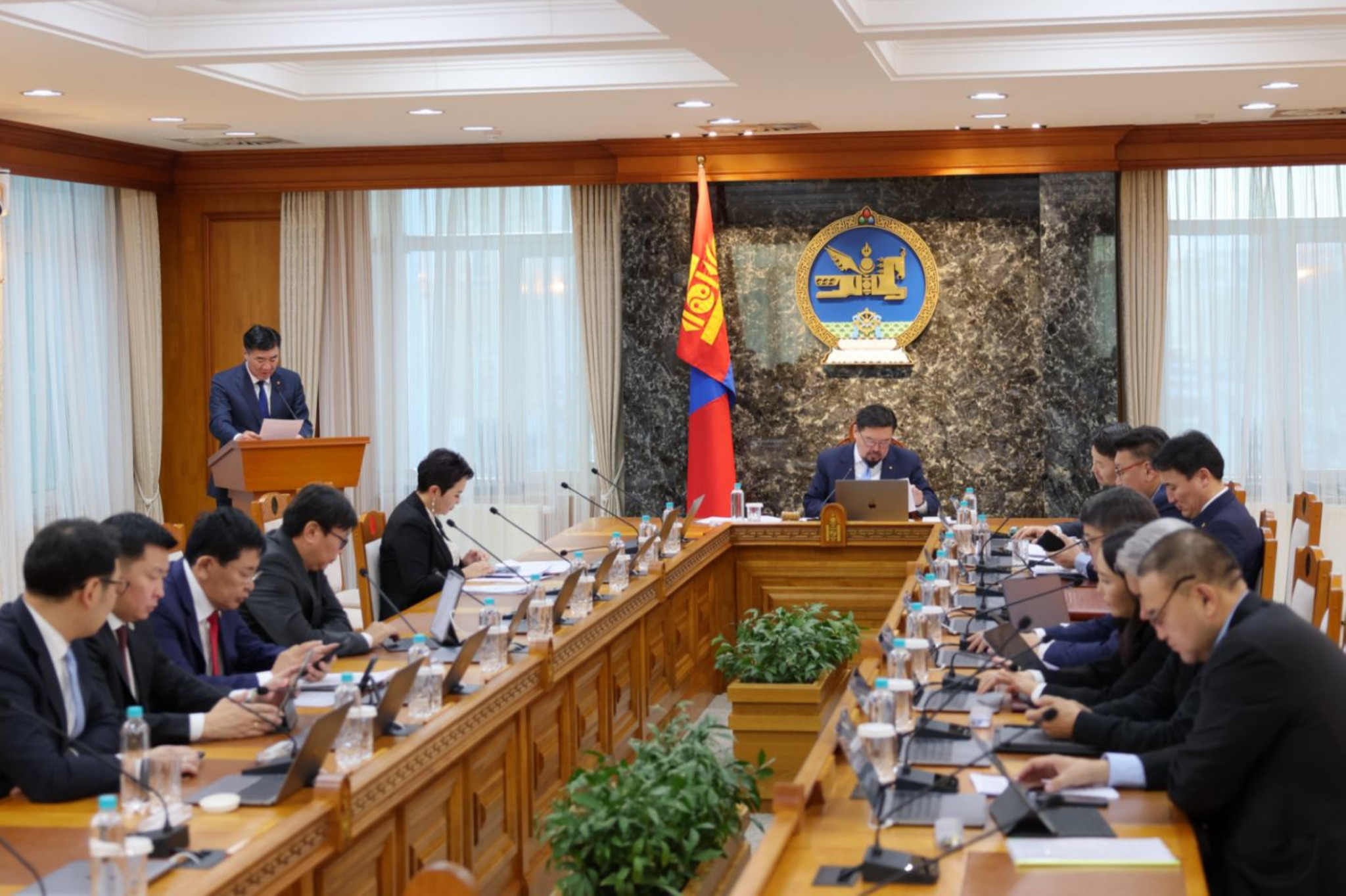 Засгийн газрын ээлжит хуралдаан боллоо